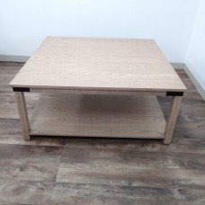 Montauk Square Coffee Table with Shelf